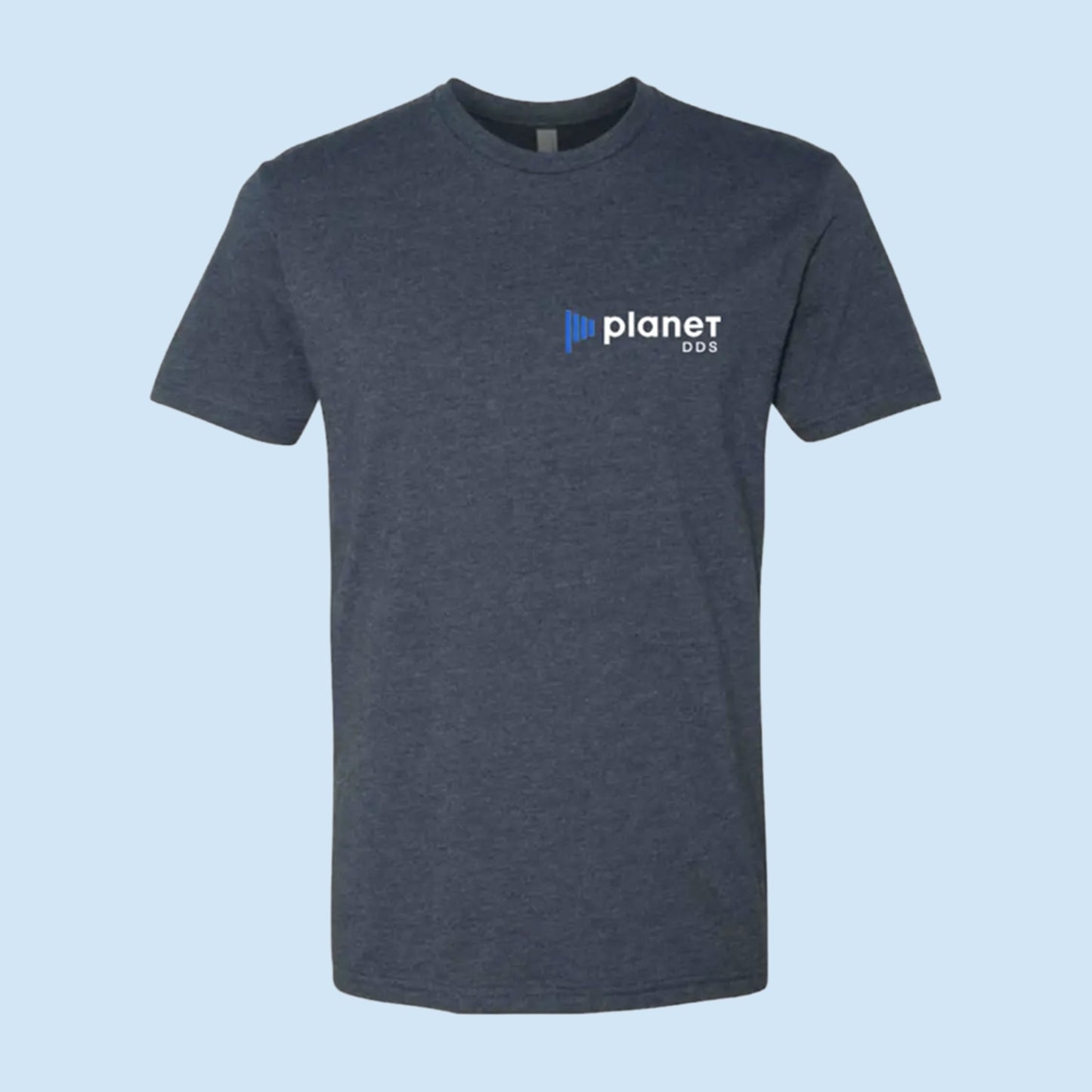 Men's Heathered Navy PDDS Logo Tee - US