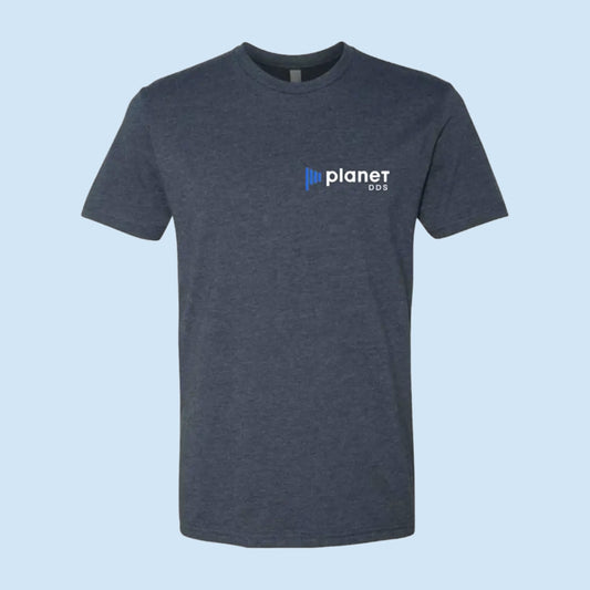 Men's Heathered Navy PDDS Logo Tee - US