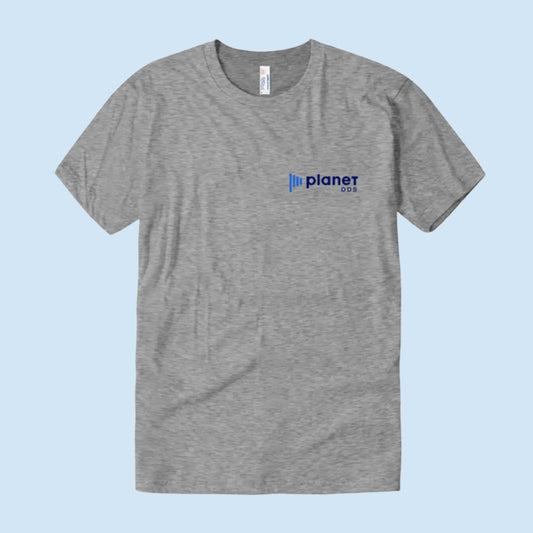 Women's Heather Gray PDDS Logo Tee - US